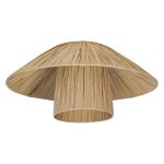 Ledvance Decor Wand und Deckenleuchte Bambus Braun | Geeignet für 1x E27