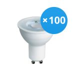 Mehrfachpackung 100x LED-Spot GU10 PAR16 4W 345lm 36D - 827 Extra Warmweiß | Ersatz für 50W
