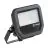 Ledvance Led-Scheinwerfer Aluminium Schwarz 8W 1100lm 100D - 830 Warmweiß | IP66 - Symmetrisch