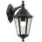Nordlux Cardiff Down Applique Murale Aluminium Noir | Convient pour 1x E27