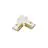 Bright Choice Rail Monophasé Rail L-Connecteur Blanc