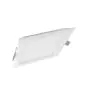 Ledvance Downlight LED Slim Carré SQ105 6W 420lm 120D - 830 Blanc Chaud 